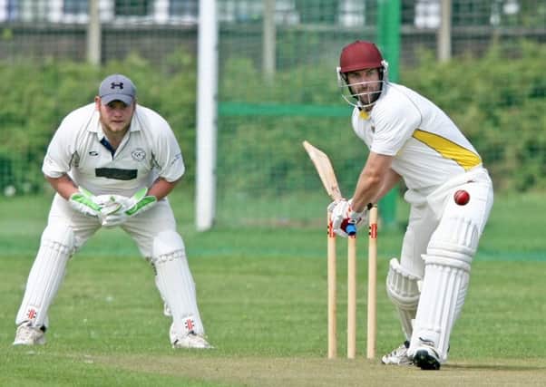 Ed White puts Clymping to the sword for Aldwick / Picture by Derek Martin