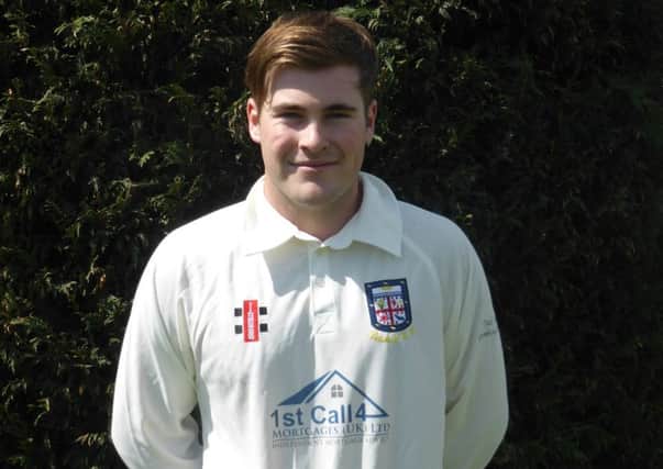 Jake Lewis scored 76 of Bexhill's 95 runs against East Grinstead.