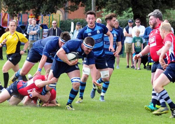 Action from Chichester's final home game of last season, versus Westcombe Park / Picture by Kate Shemilt