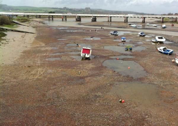 The River Adur in Shoreham. Photo supplied by Sussex IFCA