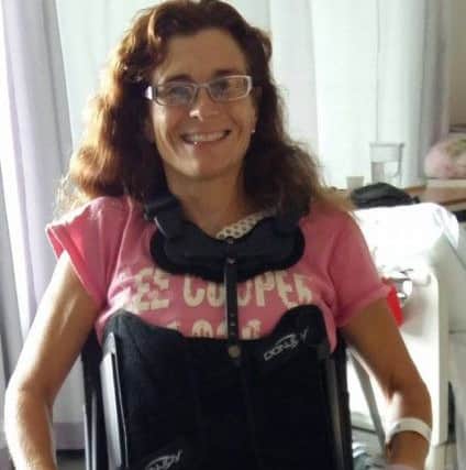 She spent six months away from her family in Stoke Mandeville Hospital