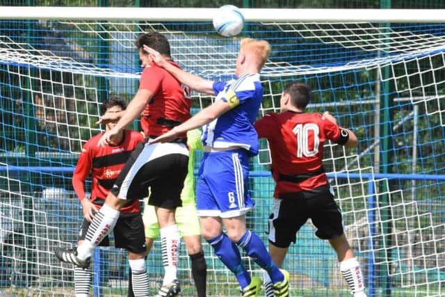 The tie against Bedfont Sports had to be replayed on Tuesday night
