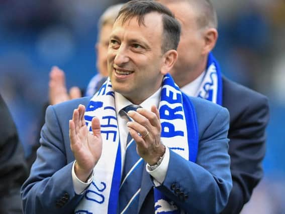 Albion chairman Tony Bloom. Picture by Phil Westlake (PW Sporting Photography)