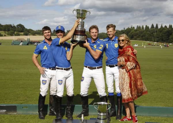 The Challenge Cup winners / Picture by Clive Bennett - see more at www.polopictures.co.uk