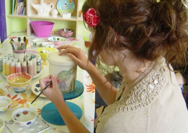 Painting Pottery Cafe