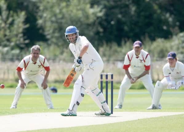 Mike Clowes batting for Stirlands against Mayfield / Picture by Derek Martin