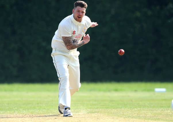 Cricket. Ifield (fielding) v Eastbourne (batting). Daniel Groves . Pic Steve Robards SR1615233 SUS-160530-152107001