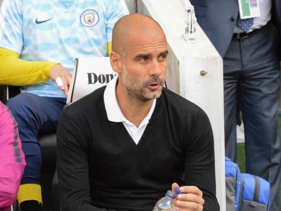 Manchester City manager Pep Guardiola. Picture by PW Sporting Pics