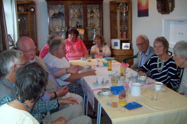Members and supporters came together for the cream tea fundraising event