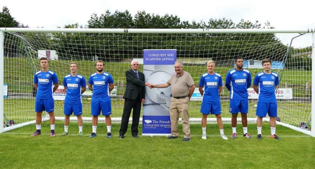 Hastings United have pledged their support to the Conquest MRI scanner appeal. Photo by Sid Saunders SUS-170815-091202001