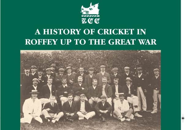 Roffey Cricket book