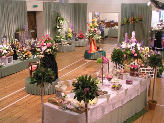 Ninfield Flower Group's flower festival SUS-170815-110516001