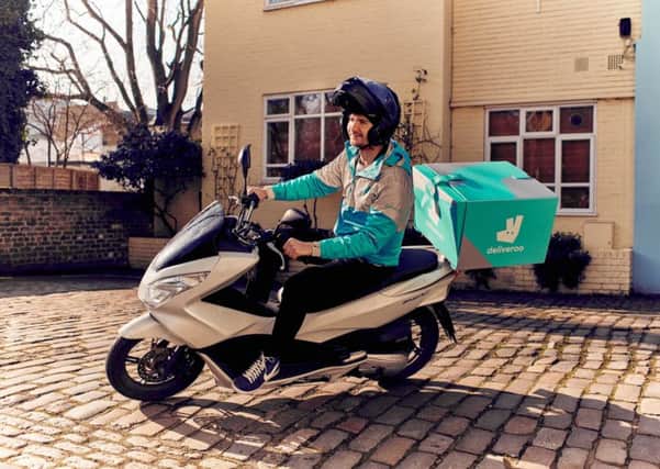 Deliveroo has launched in Crawley today (August 15). Picture: Mikael Buck