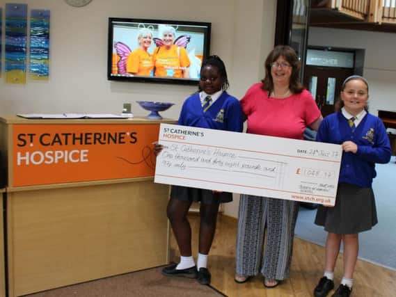 Our Lady Queen of Heaven School raised more than 1,000 for St Catherine's Hospice
