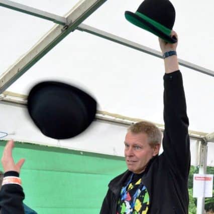 Visitors were treated to a magic show. Picture: West Sussex County Council