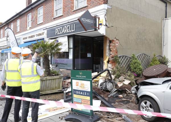 Pizzarelli has been closed since a car collided with the building last year. Picture: Eddie Mitchell