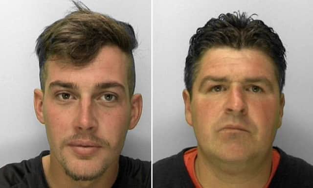 Samuel Moore and William Henry Jones conned a 71-year-old man out of thousands of pounds
