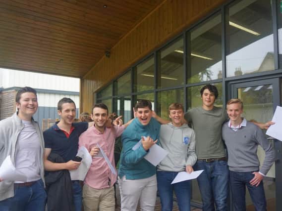 Claremont Senior School students receive their A-Level results