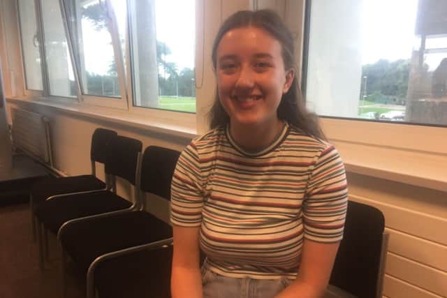 Holly Benderx, 18, has secured a spot at the University of York