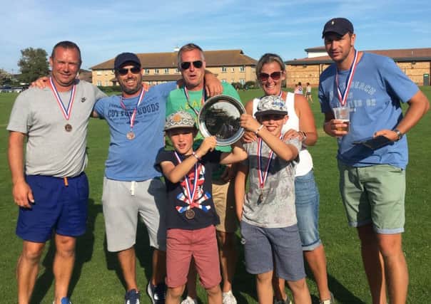 Selsey's beer and rounders winners