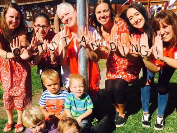 Hilltop Nursery has been rated outstanding by Ofsted