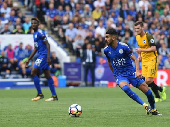 Leicester City's Riyard Mahrez. Picture by PW Sporting Pics