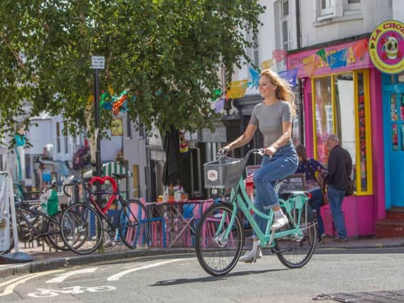 The new shared bike scheme is to launch on September 1 (Photograph: David McHugh/Brighton Pictures)