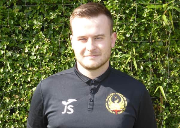 Westfield Football Club manager Jack Stapley.