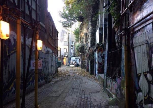 Rock Alley, Hastings, photo by Margaret Sheehy
