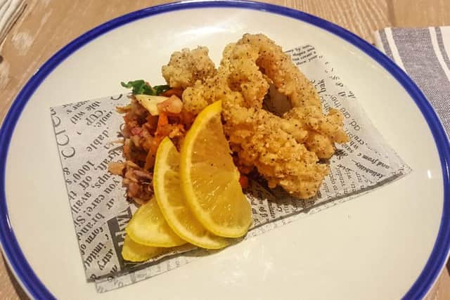 The 'K-pop' squid dish that Tom says was 'crispy', 'tender' and 'well-seasoned'