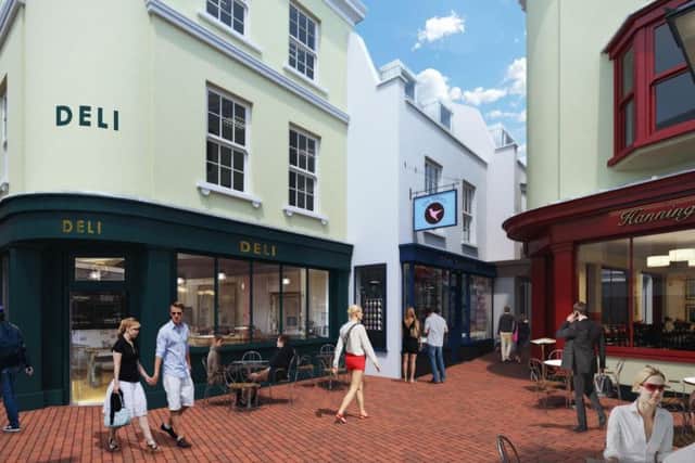 New shops and restaurants are planned for Hanningtons Lane