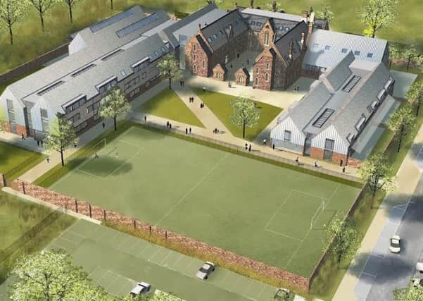 Artist's impression of the converted Carmelite Convent in Hunston will look like. Mr Martyn confirmed the school will move there next September