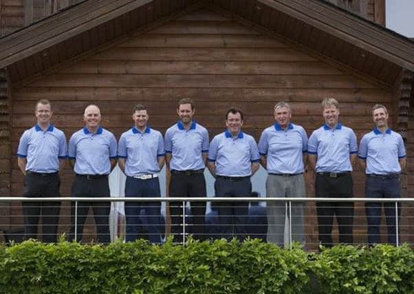 Chris McDonnell is part of the GB & Ireland PGA Cup side