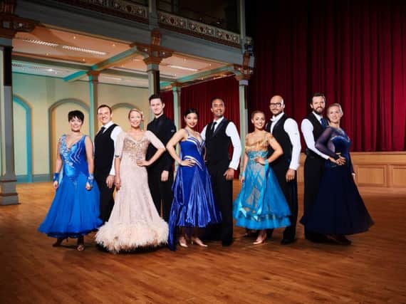 The ten contestants taking part in The Secret Life of the Ballroom