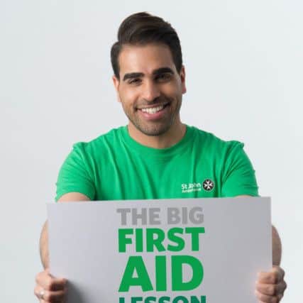 Dr Ranj will be sharing stories and giving demonstrations on first aid