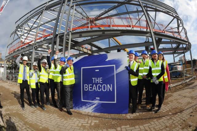 Official naming of "The Beacon" shopping centre in Eastbourne 13/9/17 (Photo by Jon Rigby) SUS-170913-124251008