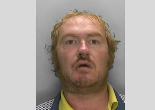 Timothy Evans, 30, unemployed, of Blenheim Road, Yapton, was sentenced at Lewes Crown Court on Wednesday, September 6. Picture: Sussex Police