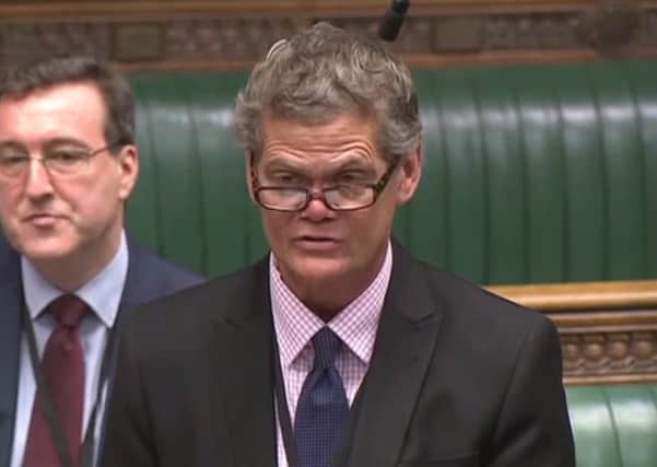 Stephen Lloyd, Eastbourne's MP, in the House of Commons