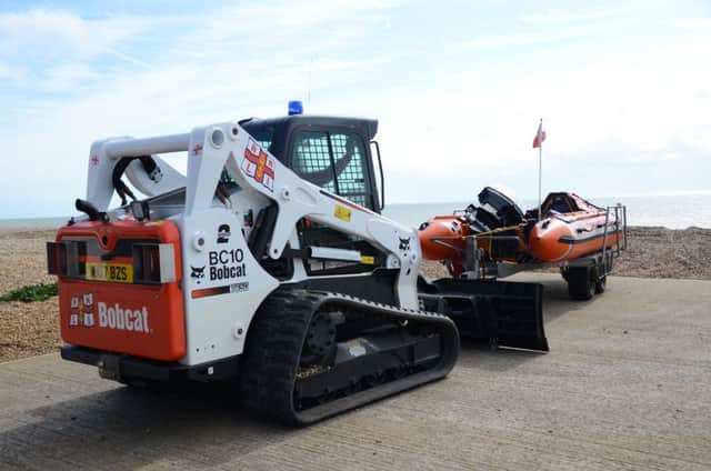 The all-new Bobcat inshore lifeboat launch and recovery vehicle