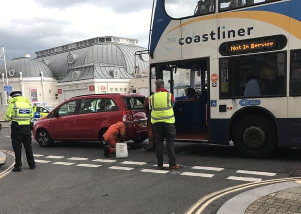 Collision on Worthing seafront