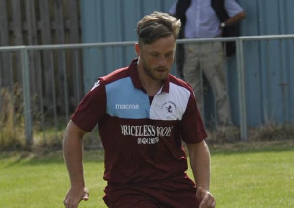 Jamie Crone scored four of Little Common's eight goals in the thrashing of St Francis Rangers.