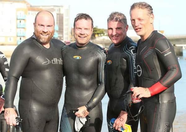 Swim participants in their wetsuits. Picture: Sussex Sport Photography