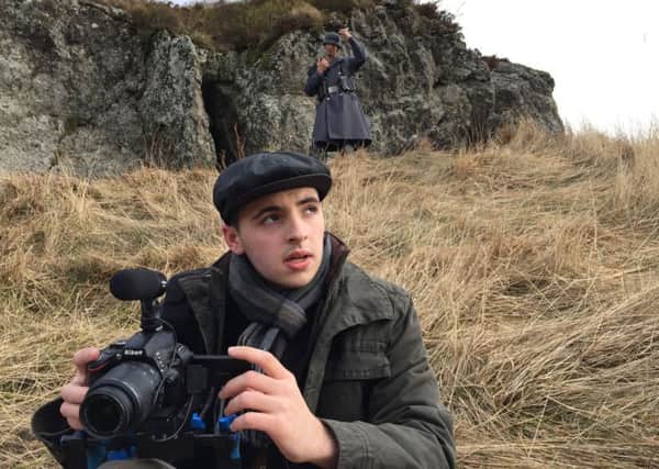 Elliot Hasler has made a film at the age of 17 called Charlie's Letters