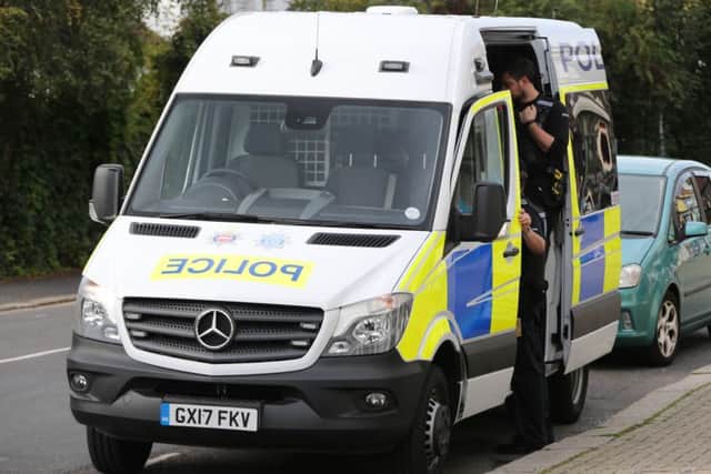 Police arrested three people following two raids in Worthing, one in Tarring and one in Hove