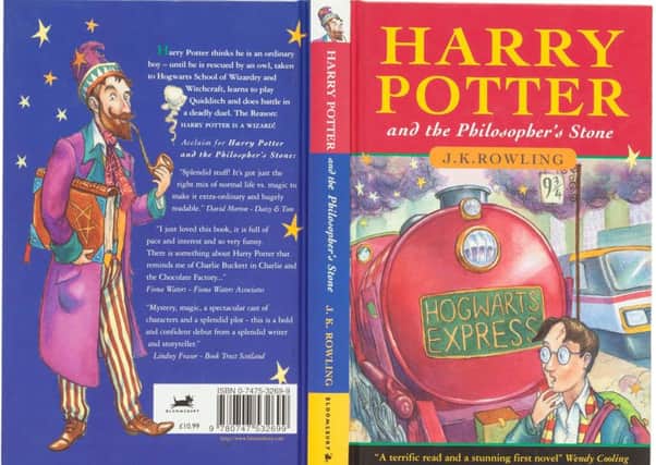 A rare, first-edition Harry Potter book