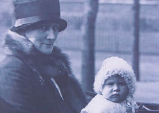 Clara Knight pictured with the then Princess Elizabeth. Picture courtesy of Burstow & Hewett