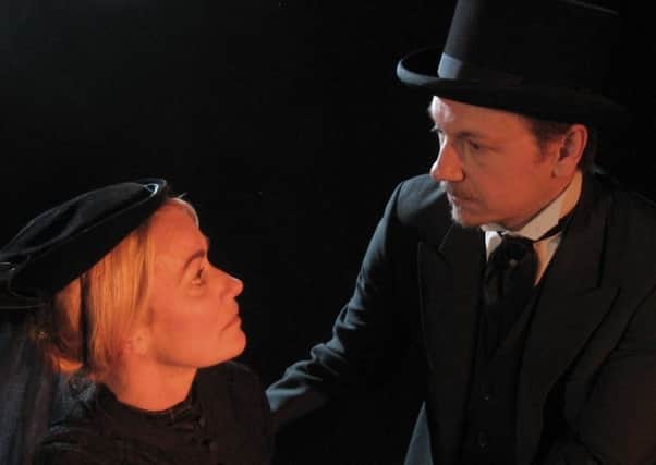 Terri Dwyer and Mark Homer in Wilkie Collins The Ghosts Touch