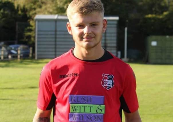 Sammy Foulkes was Rye Town's man of the match in the victory over Sedlescombe Rangers.
