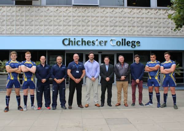 The academy is launched at Chichester College