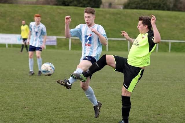 Josh Irish hit a hat-trick as Wick saw off AFC Varndeanians this afternoon. Picture by Derek Martin